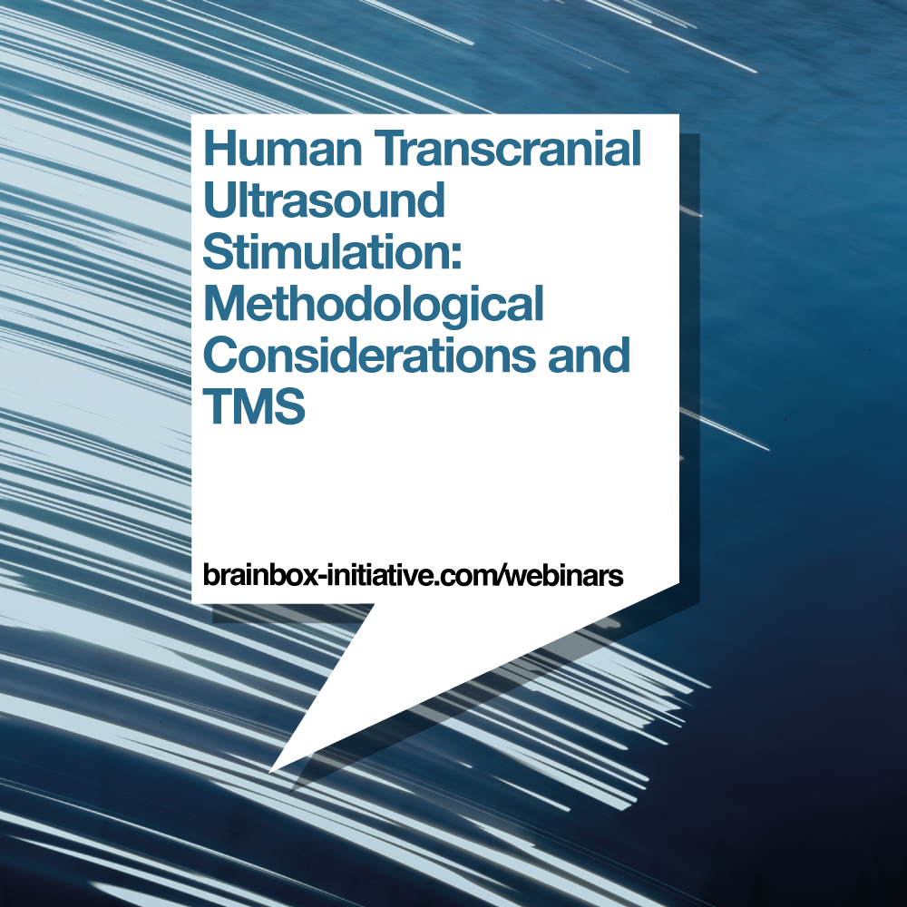 Human Transcranial Ultrasound Stimulation: Methodological Considerations and TMS